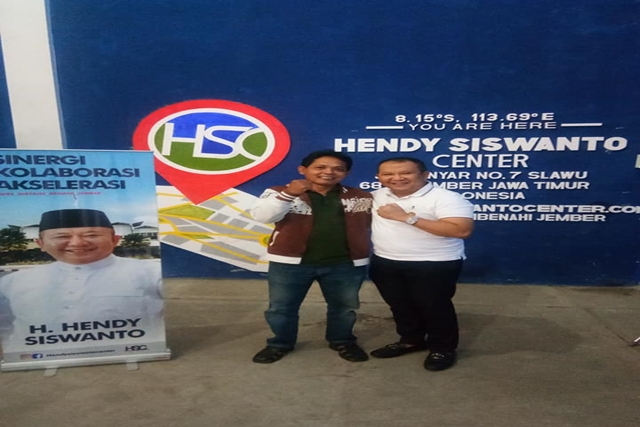 H Hendy Siswanto Merajut Silaturahmi dengan Warga Jember
